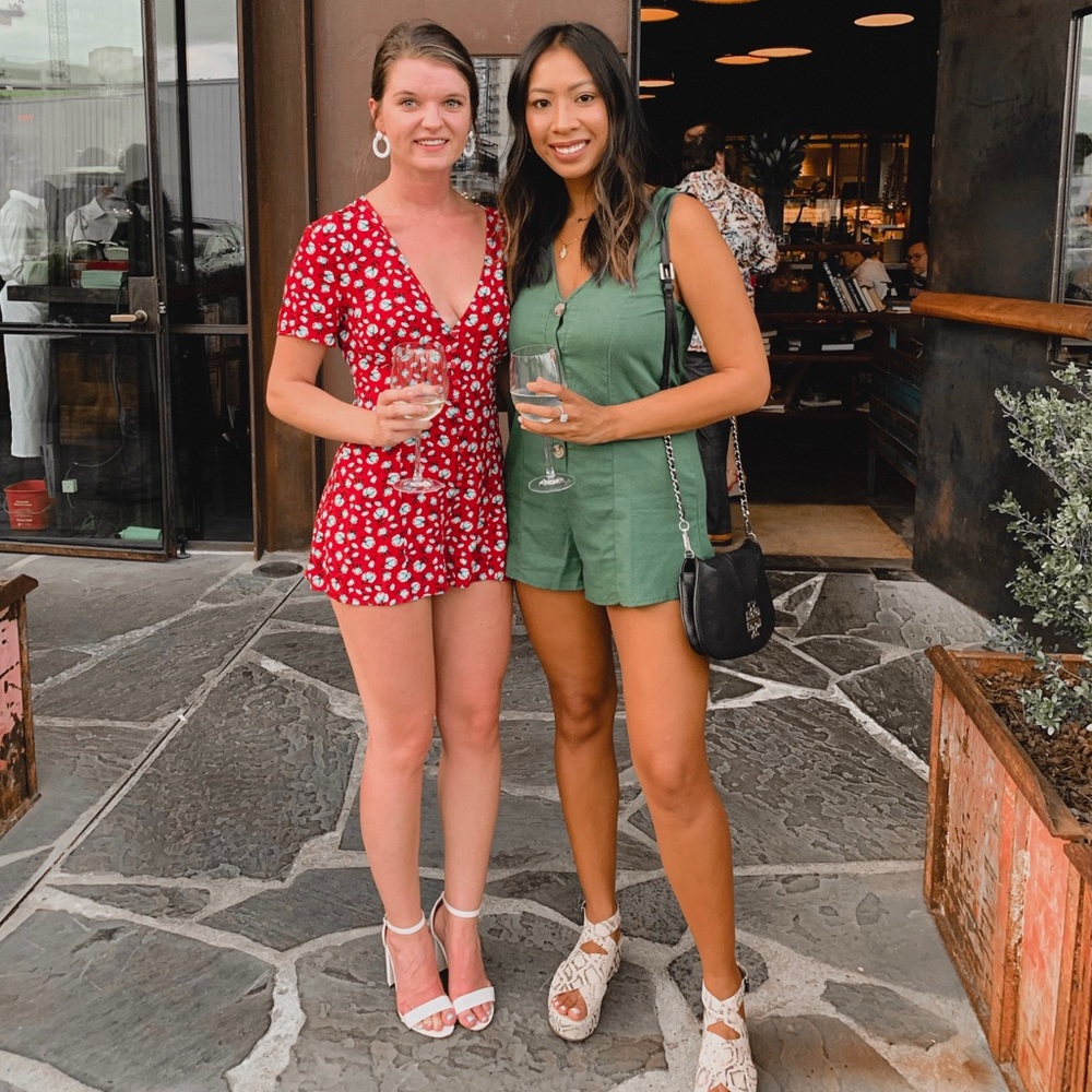 Green cloudstone  playsuit